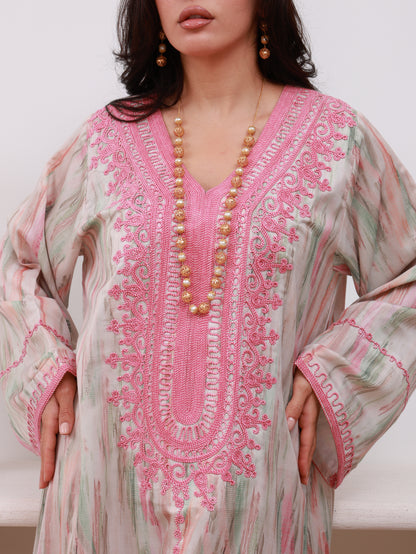 Blush of Dawn Kaftan