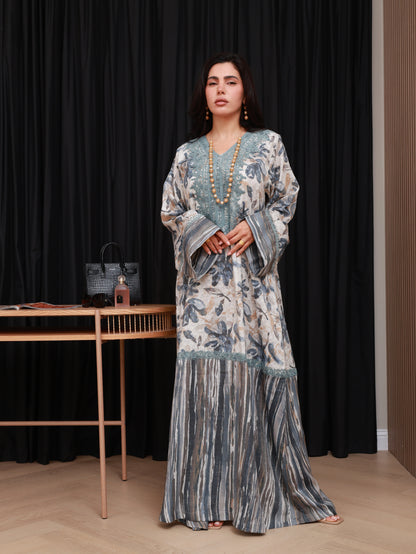 Olive Mist Kaftan