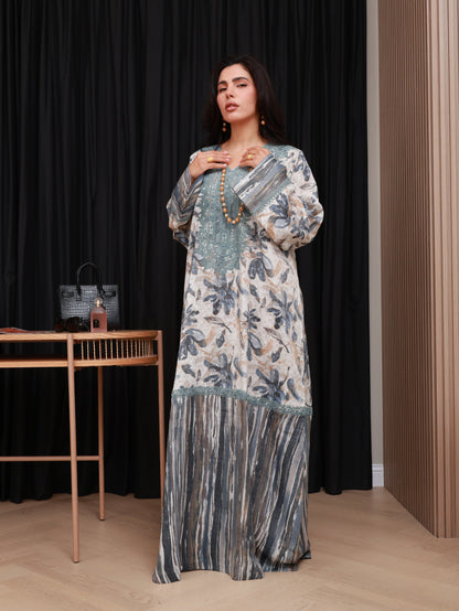 Olive Mist Kaftan