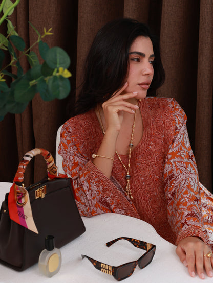 Ember Bloom Kaftan