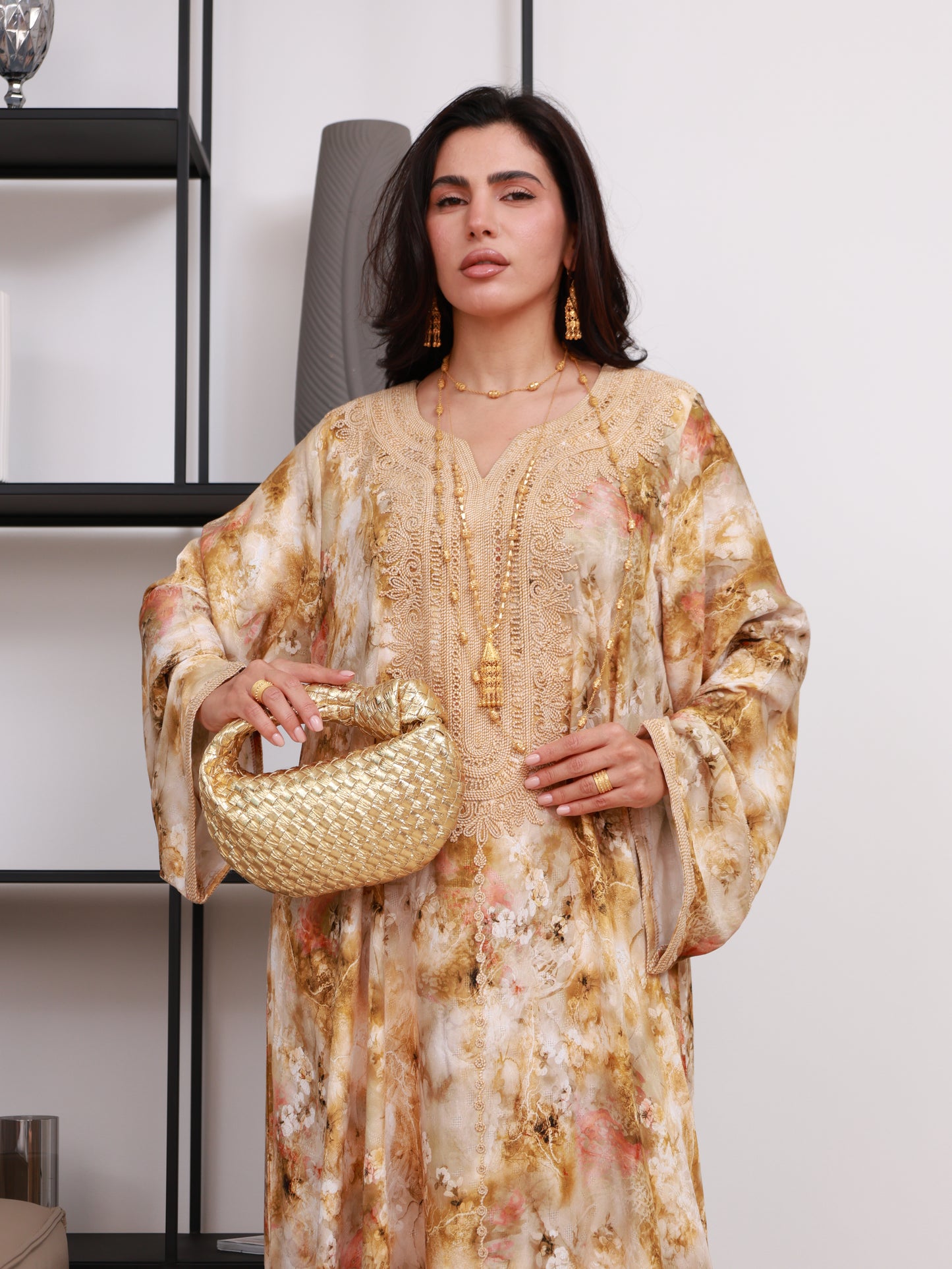 Golden Aura Kaftan