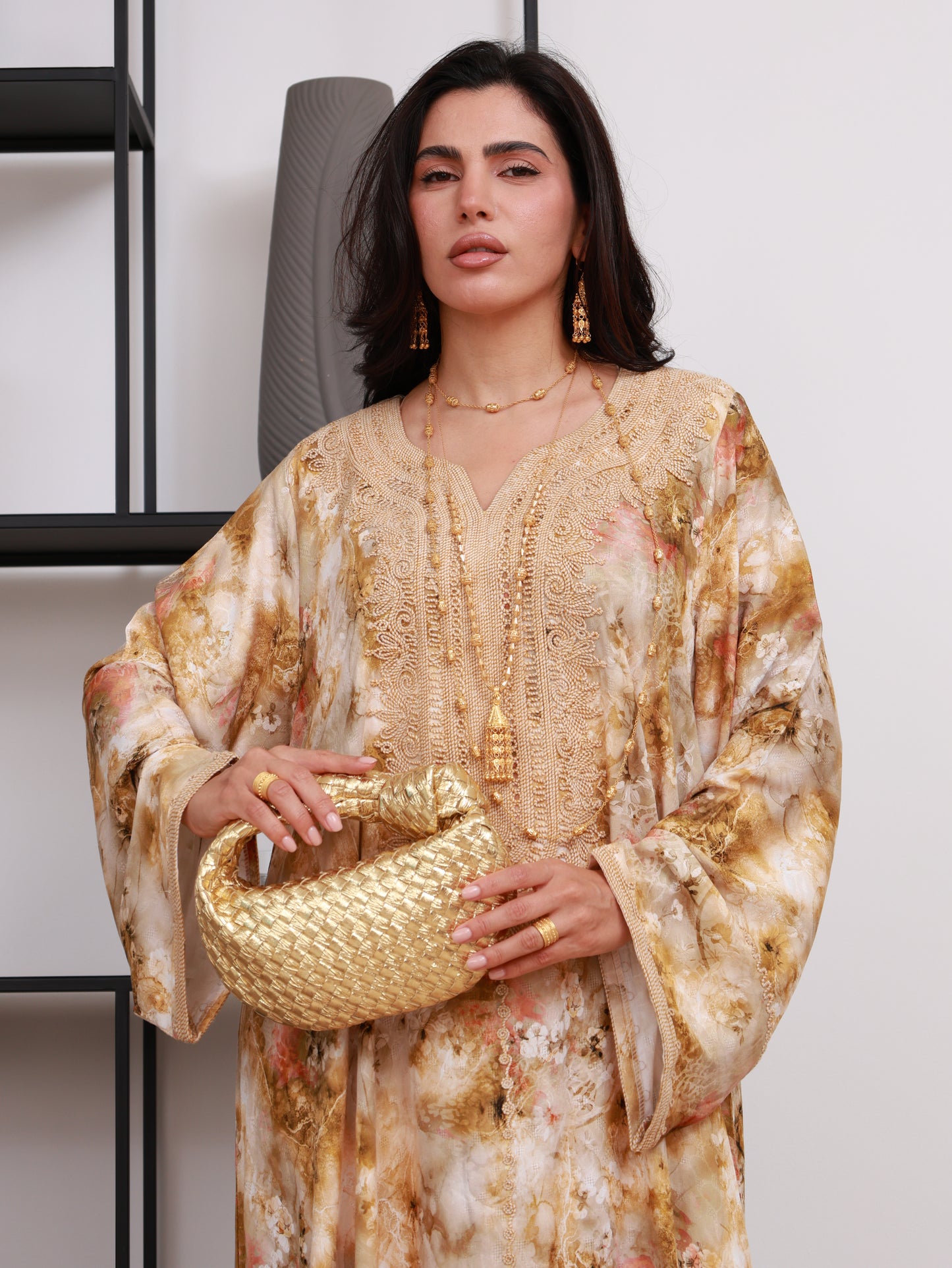 Golden Aura Kaftan