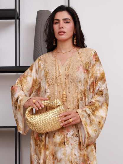 Golden Aura Kaftan