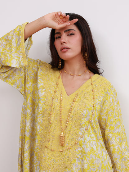 Sunlit Grace Kaftan