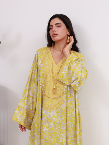 Sunlit Grace Kaftan