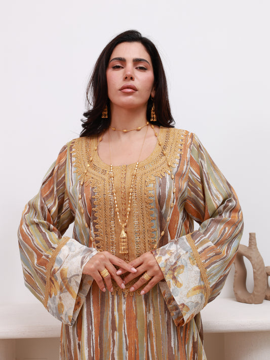 Burnished Glow Kaftan