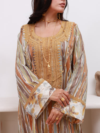 Burnished Glow Kaftan